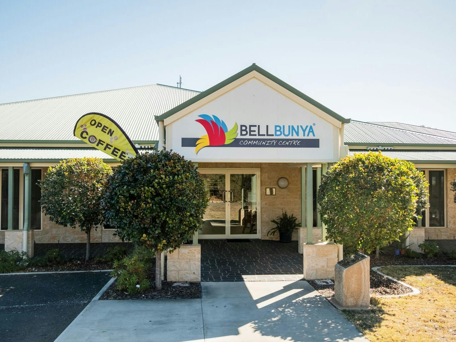 The Community Centre is the hub of Bell offering library facilities, art gallery and local informati The Community Centre is the hub of Bell offering library facilities, art gallery and local informati