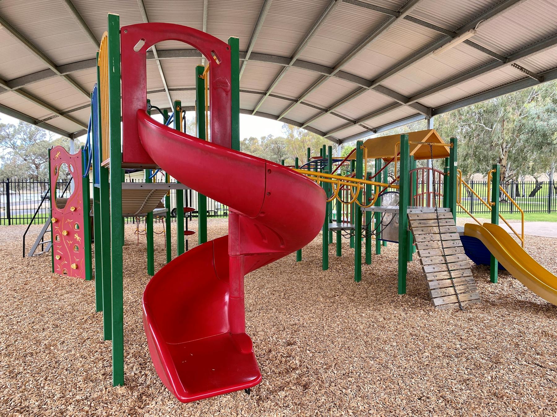 Slide in Waikerie Lions Playground