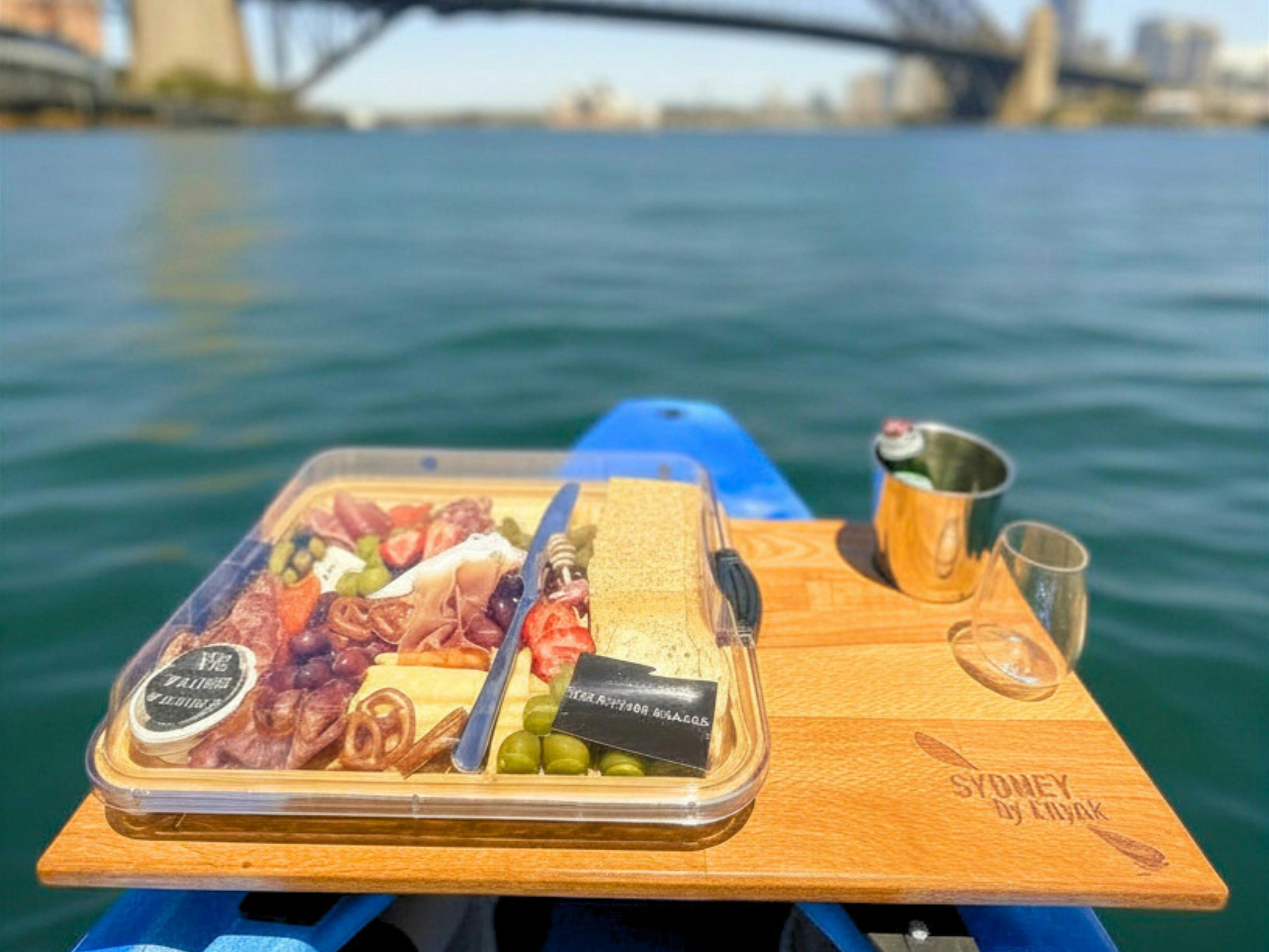Sydney Harbour Kayak and Cheese Platter Tour