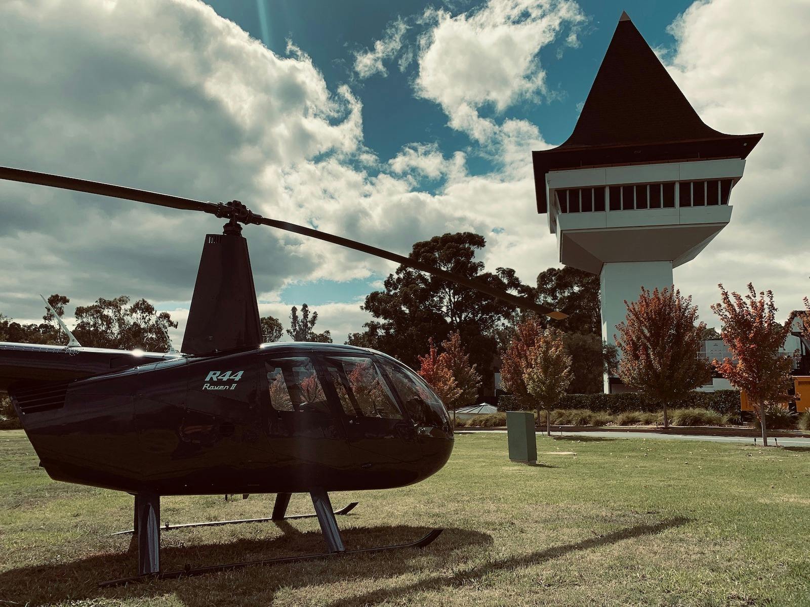 melbourne helicopter tour to Mitchelton Wines