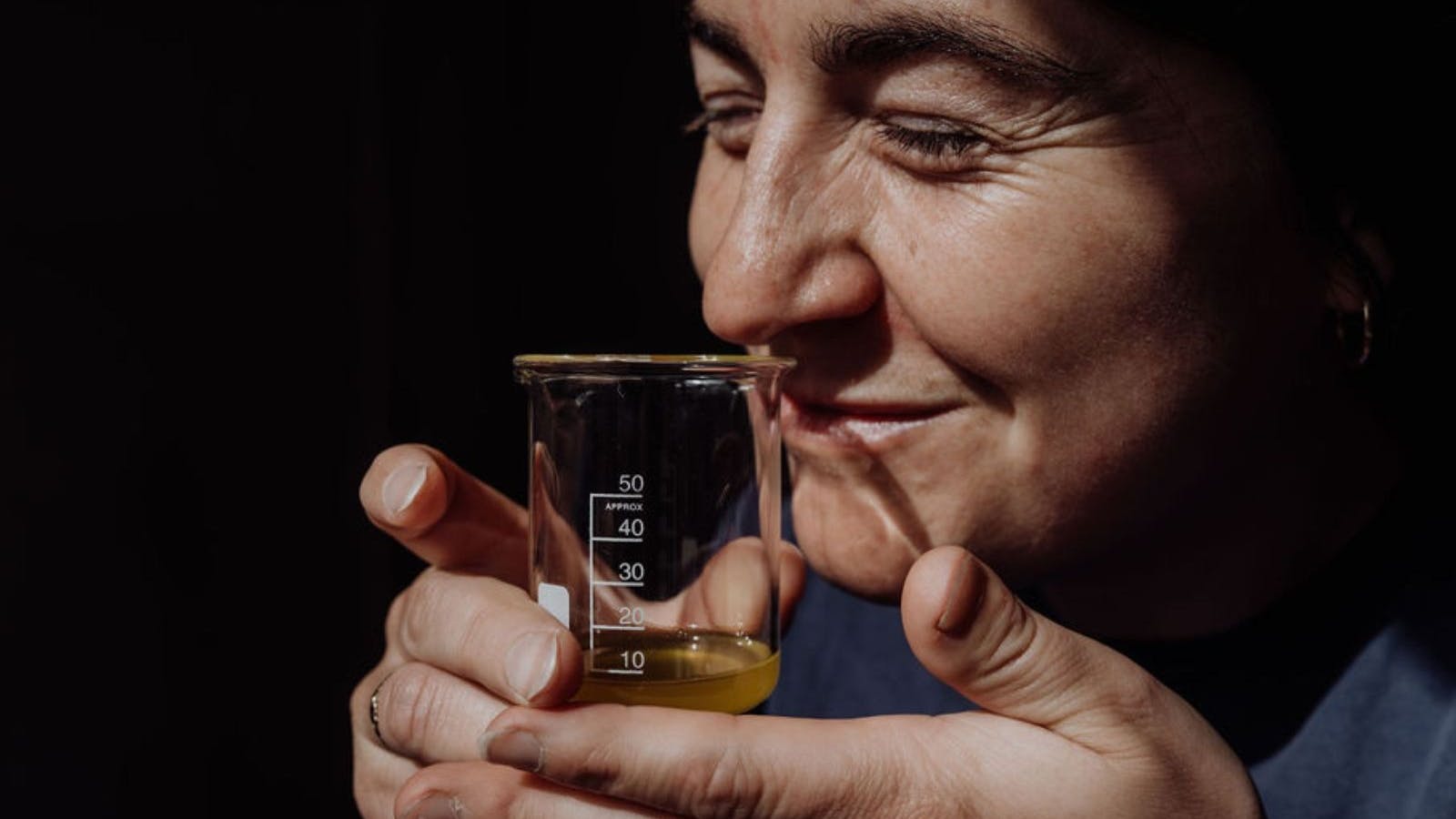 Smelling precious Tasmanian botanicals