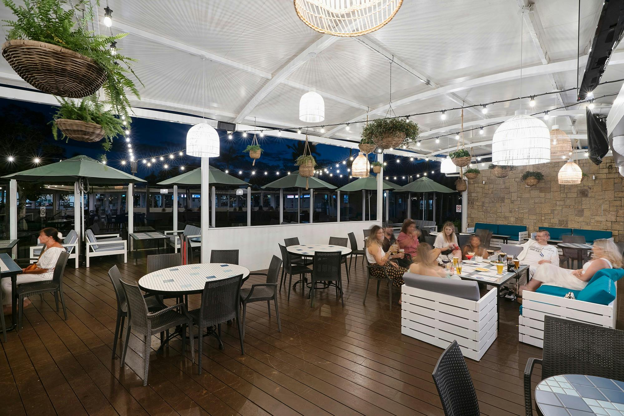 Refurbished outdoor area