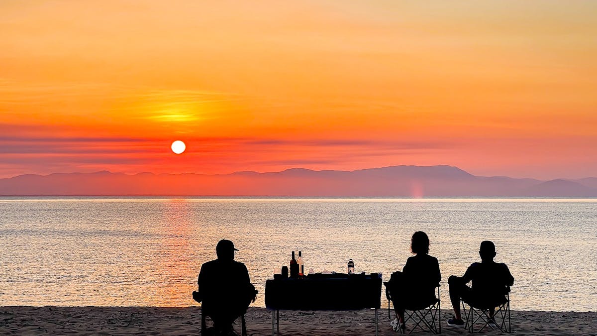 West Coast sunset