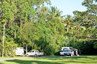 Rainforest campsites, Cape Trib Caping, Tropical North Qld