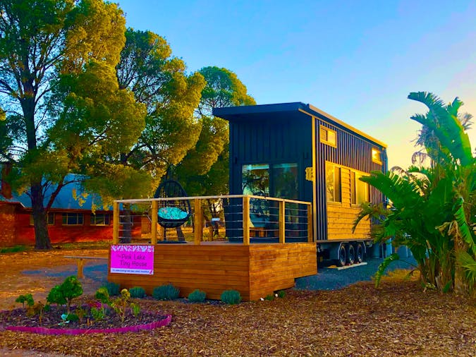 The Pink Lake Tiny House Korean BBQ campfire and star talk experience