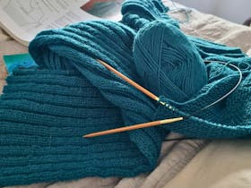 Knitting Workshop: Make your own scarf Cover Image