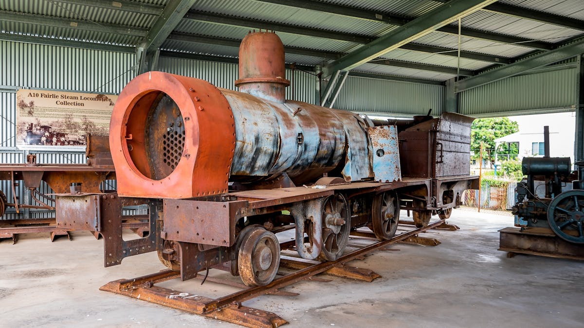 A10 Steam Locomotive, historical train A10, RM93, gulflander, rail experience rail history