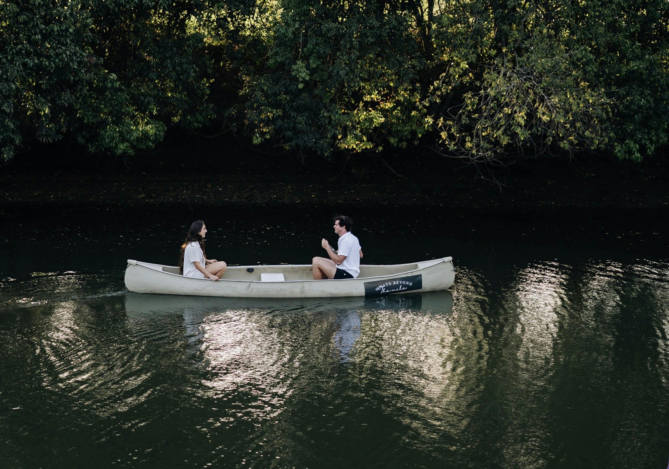 Canoeing on the River
