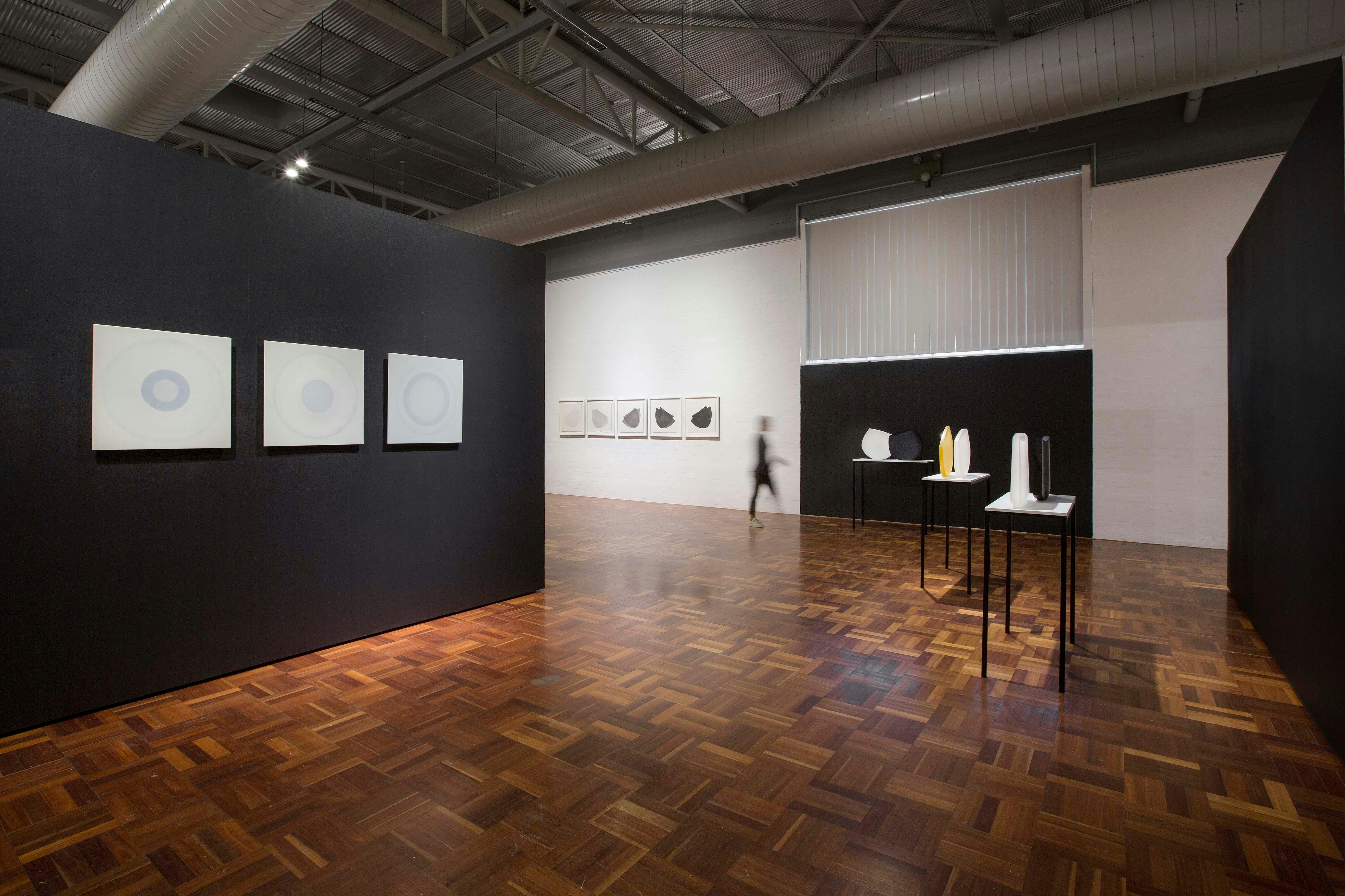 Mel Douglas, 'Surface Tension: Studio Glass and the Drawn Line' (exhibition installation view), 2019