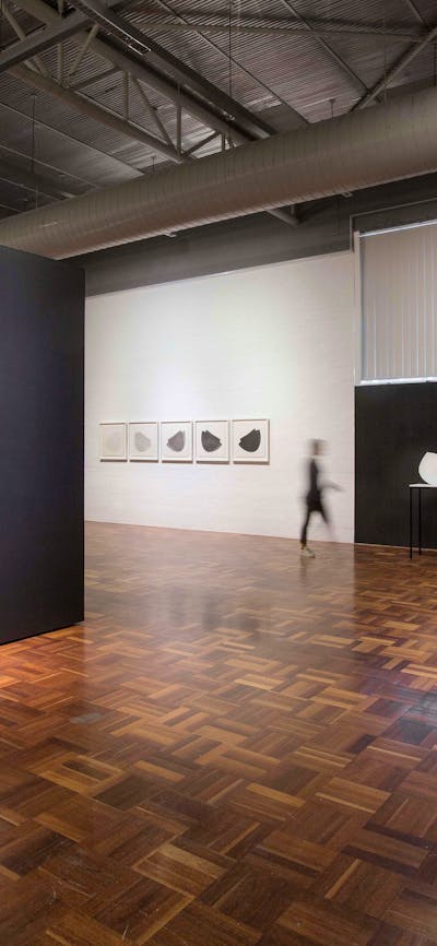 Mel Douglas, 'Surface Tension: Studio Glass and the Drawn Line' (exhibition installation view), 2019