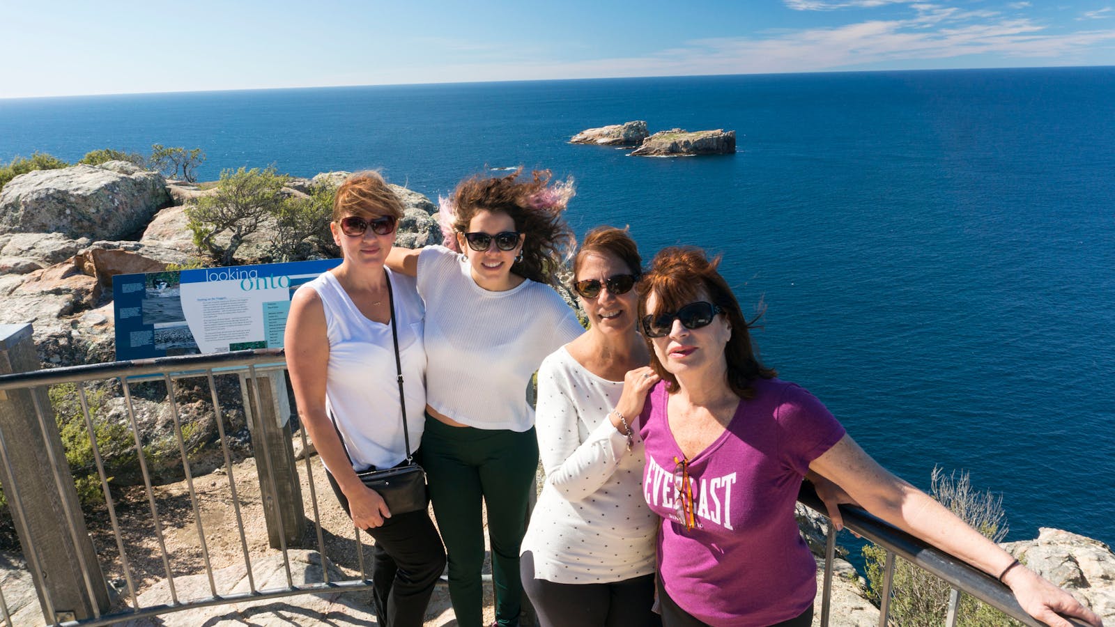Cape Tourville-The Nugets in the background