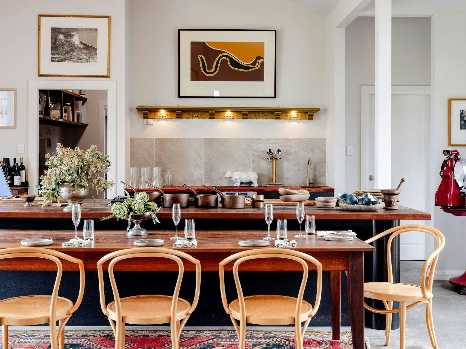 zin food + wine house interiors