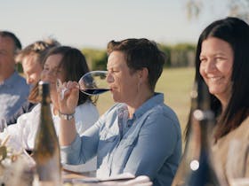 Women enjoying Majella Wine