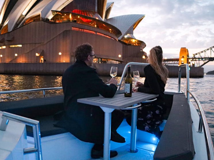 Drinks at the opera house