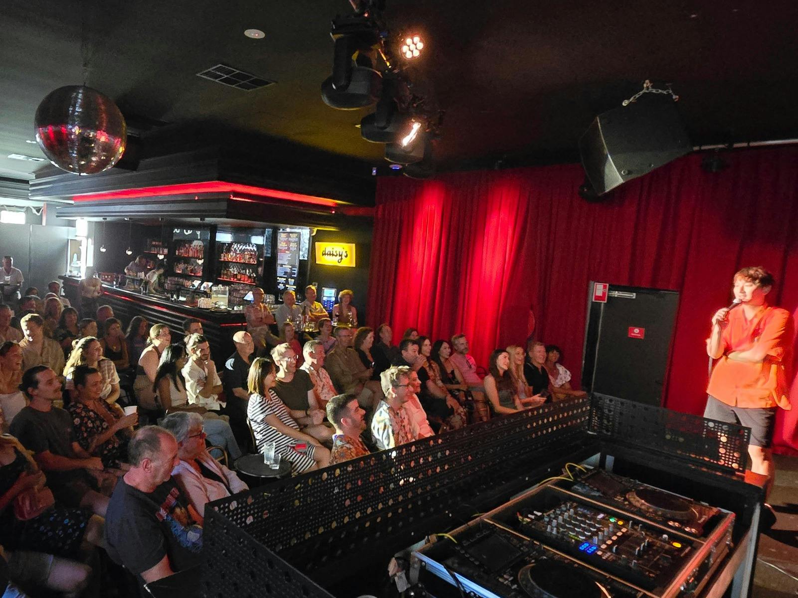Local, National and International performers at the Leederville Comedy Club