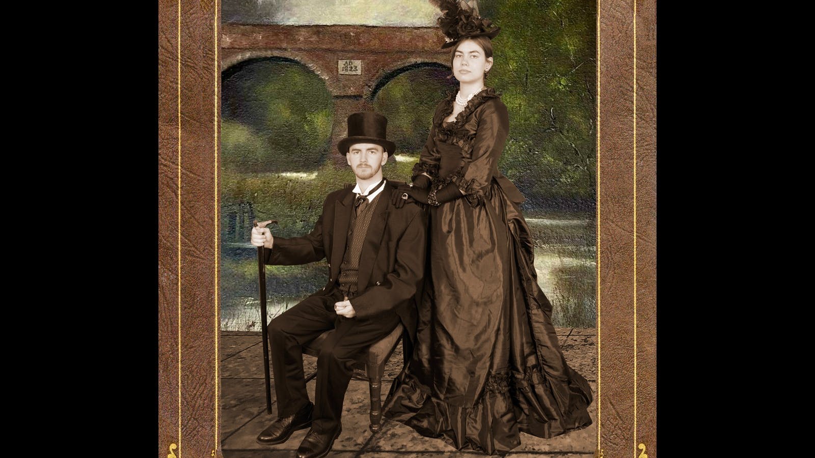 Classic Victorian Theme Portrait