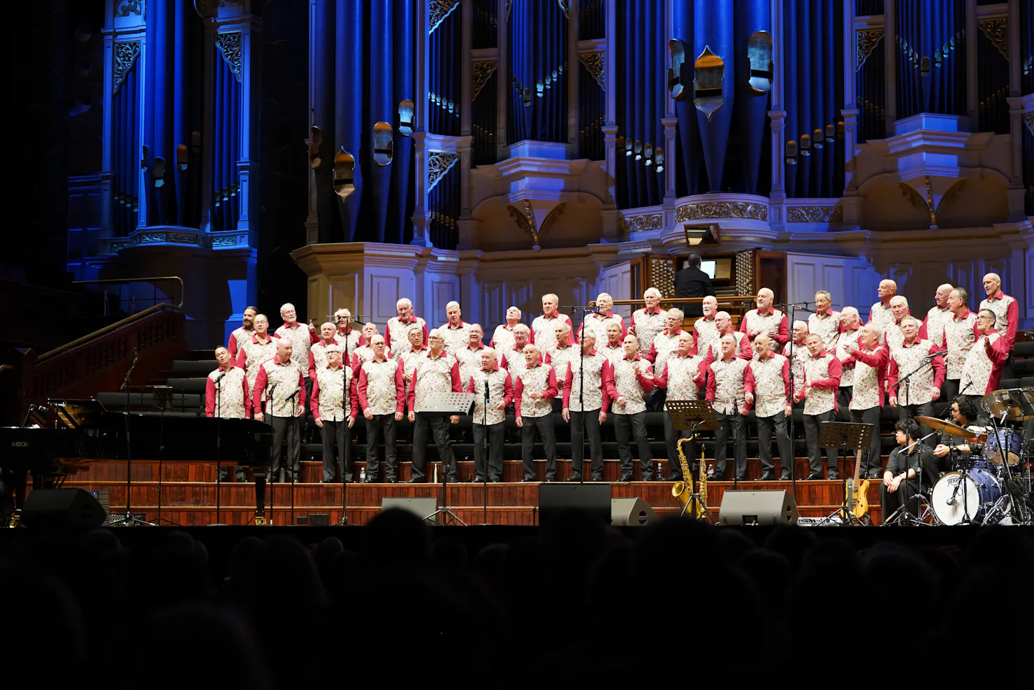 large mens choir