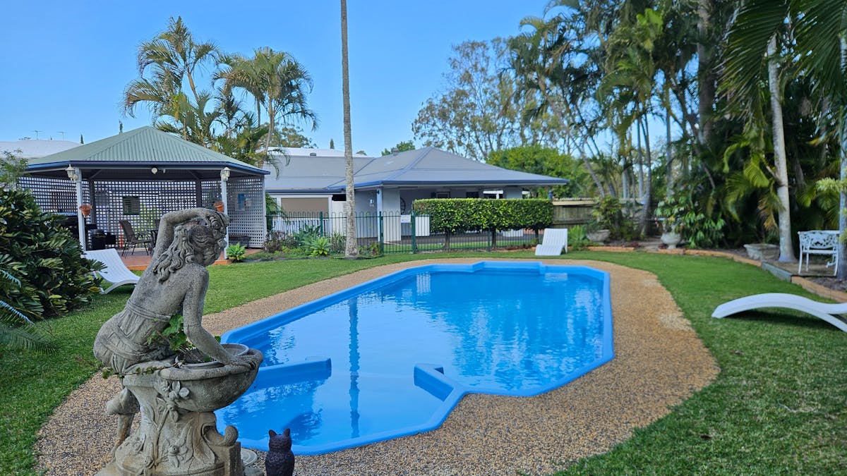 Pool area