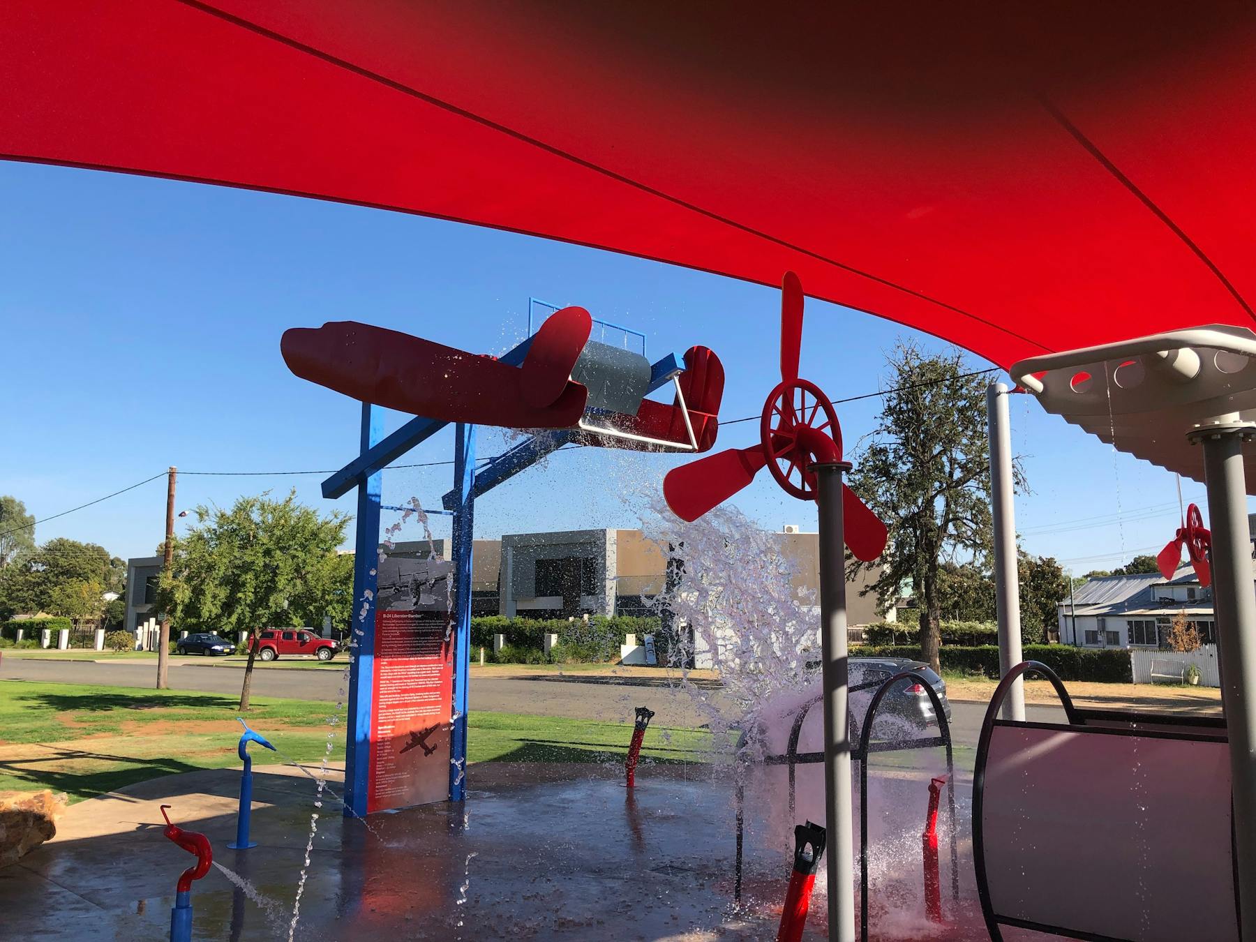 Water play fun in Tocumwal
