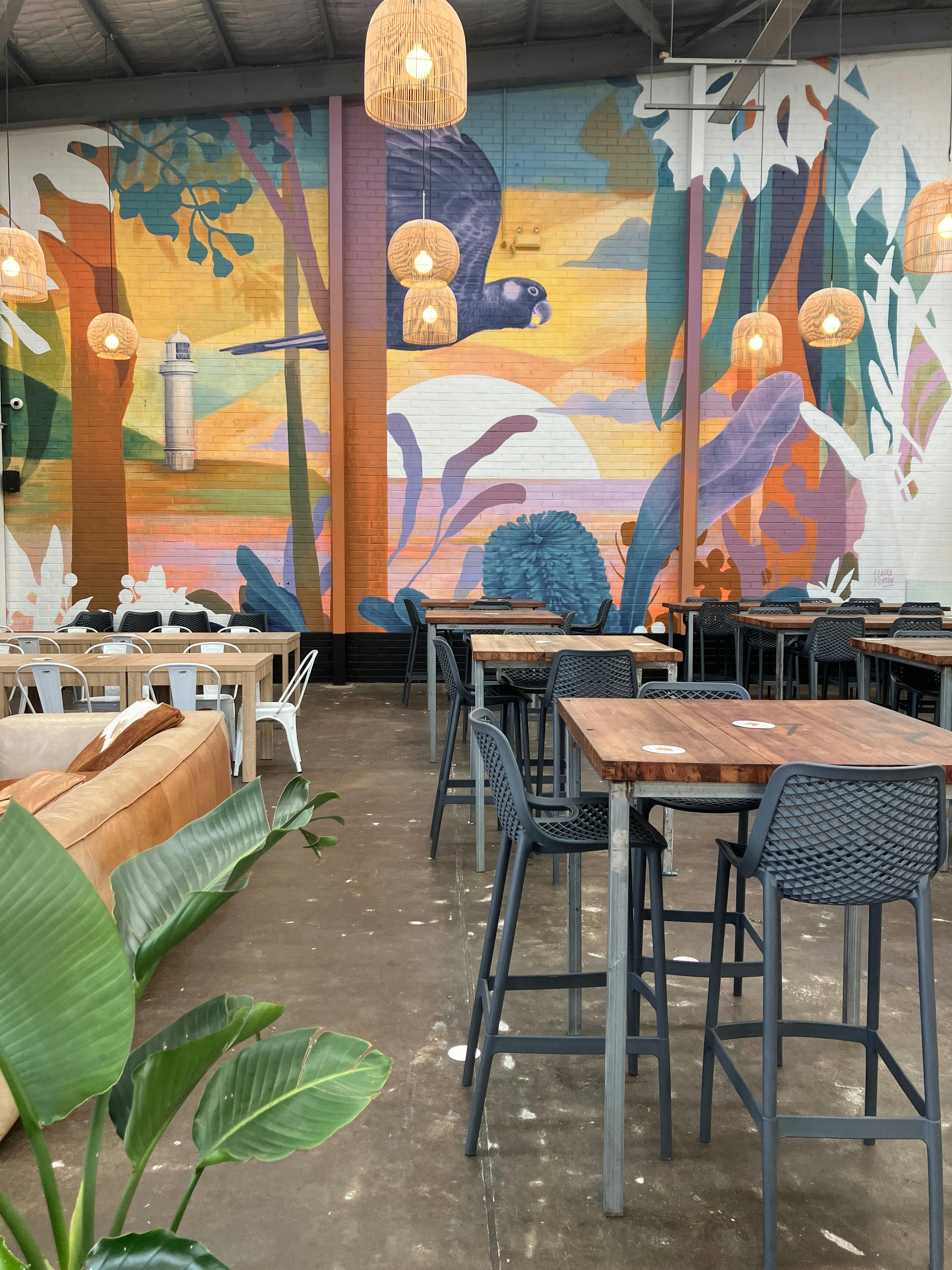 First light from the escarpment looking east