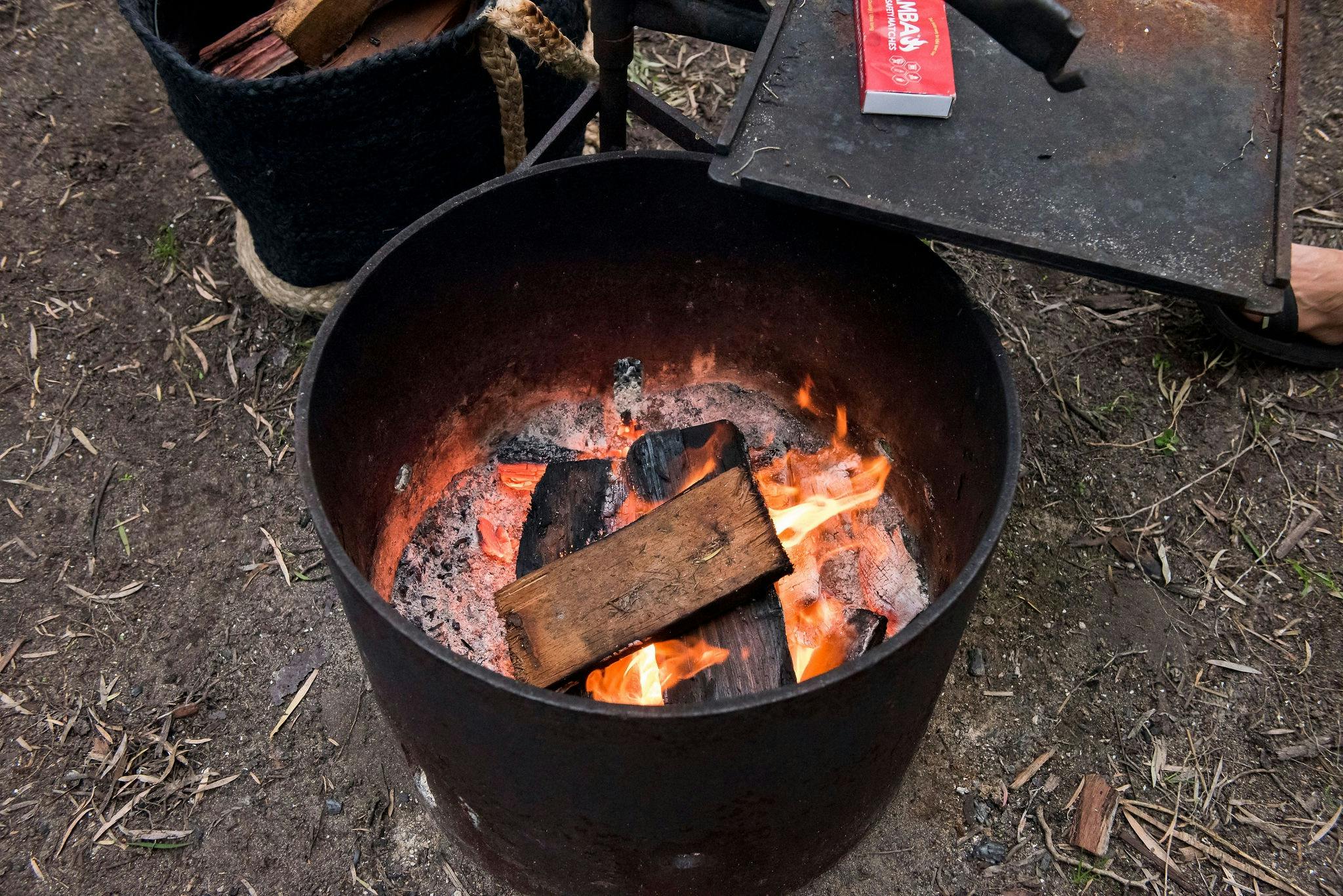 Campfires are usually permitted, between April 15 and November 30.