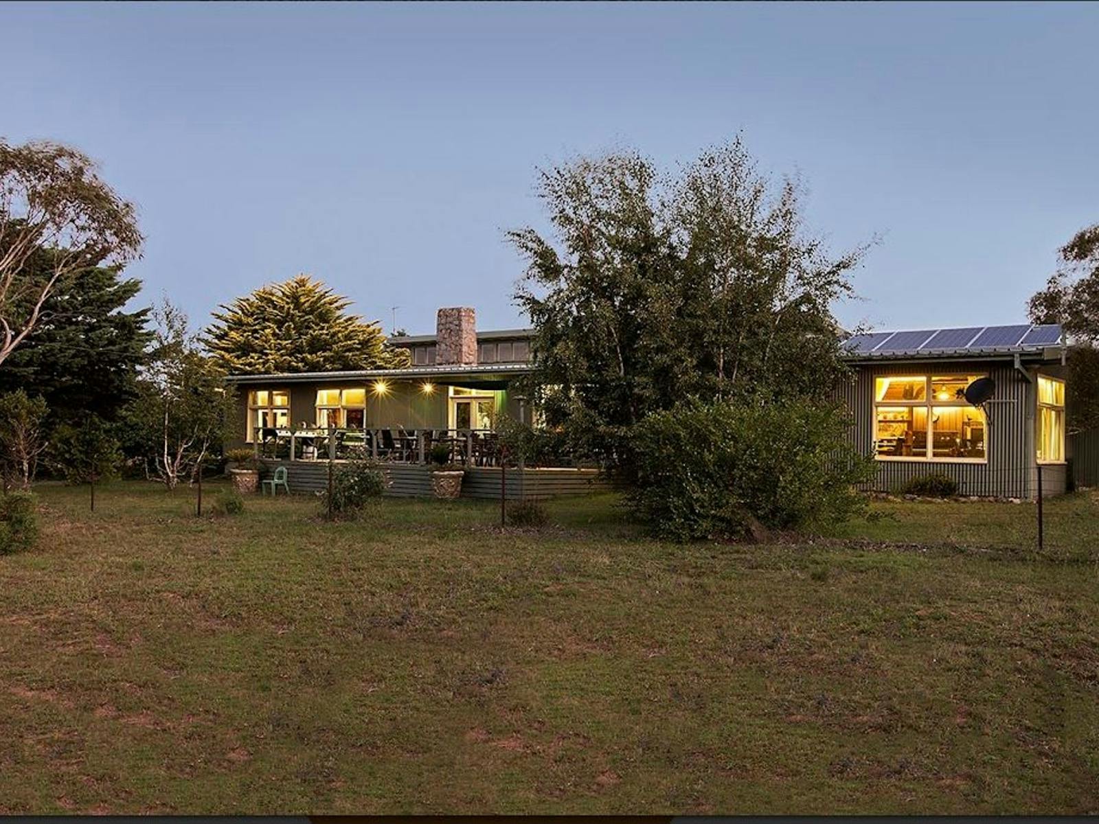 Die Lodge auf der Strecke