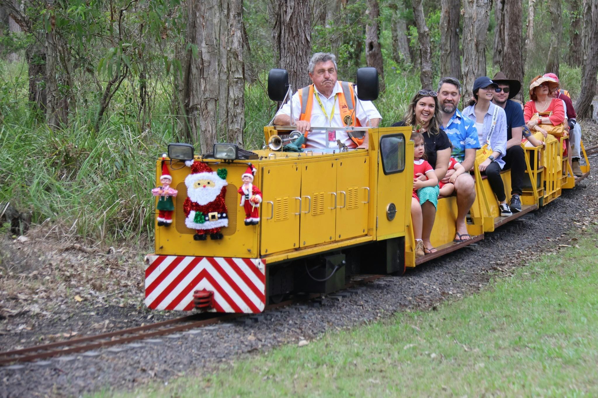 The Christmas Train | Steam Train Rides Family Fun Day
