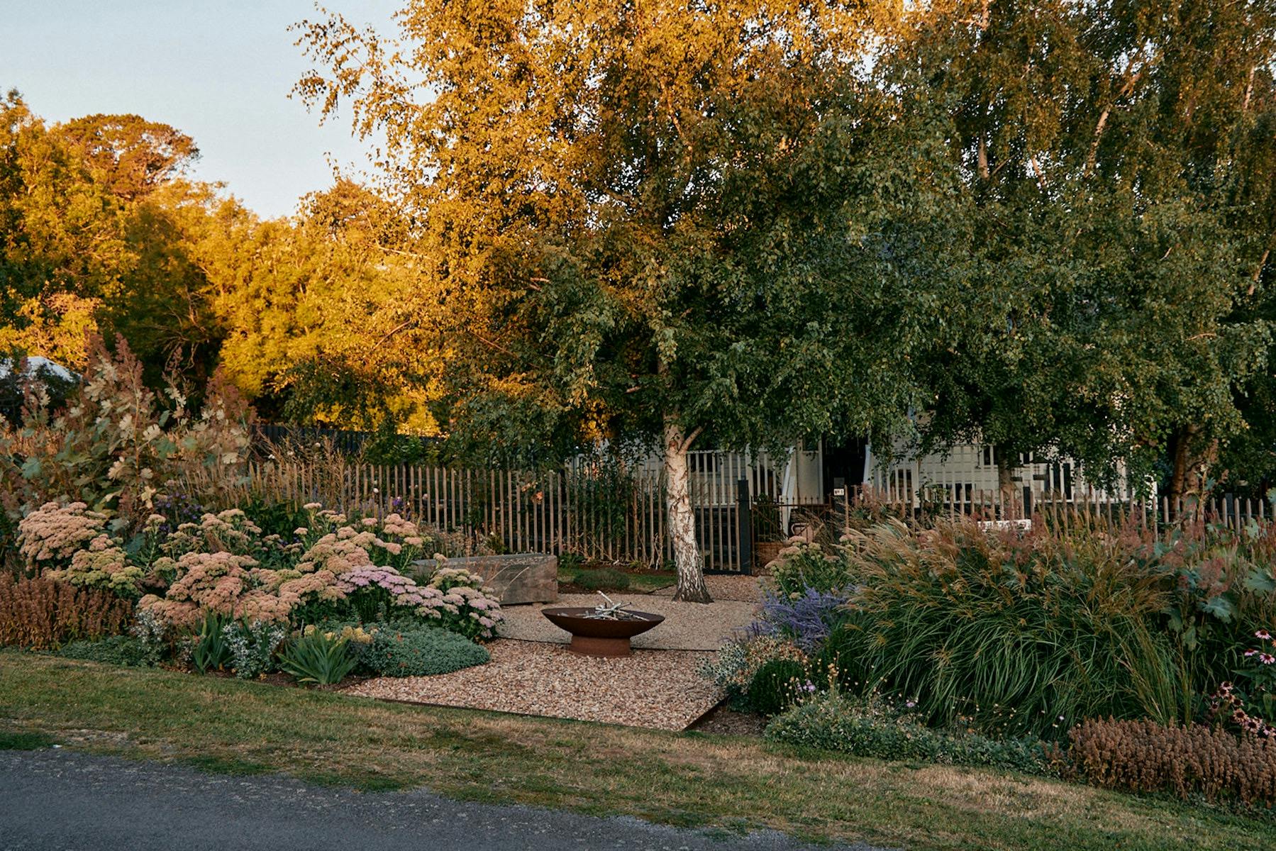 Western verge garden at Little Cottage on a Hill from The Productive Garden Companion