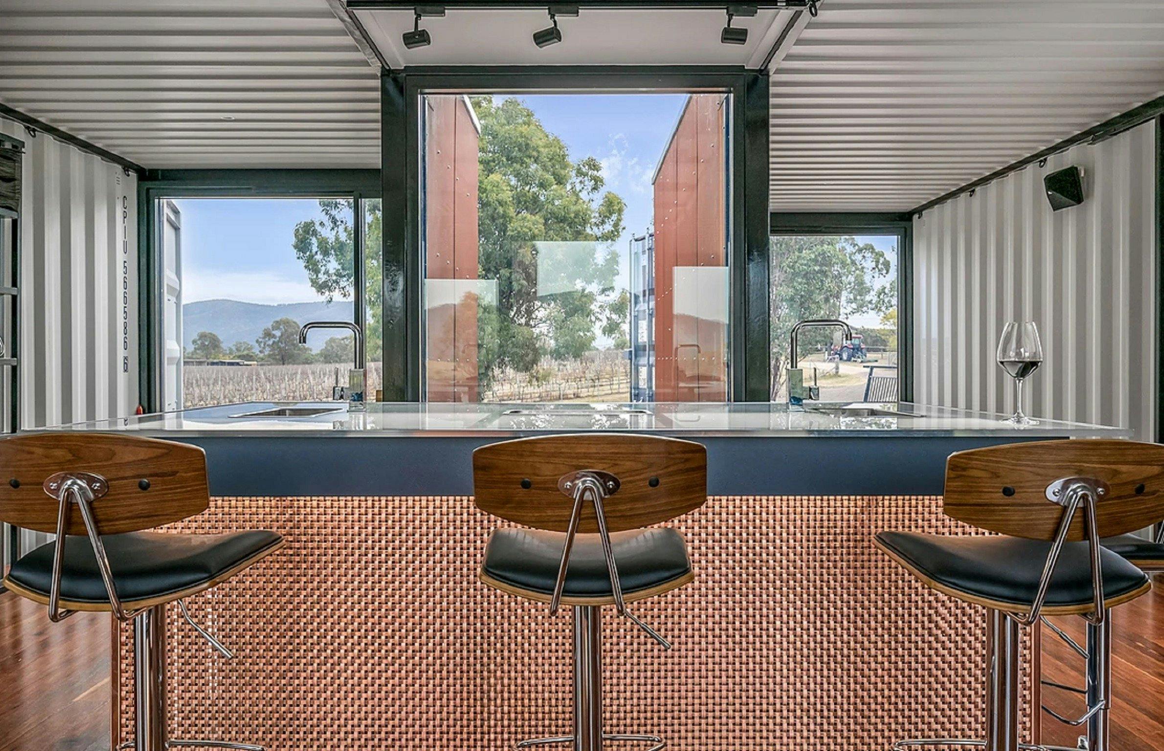 Container with a view