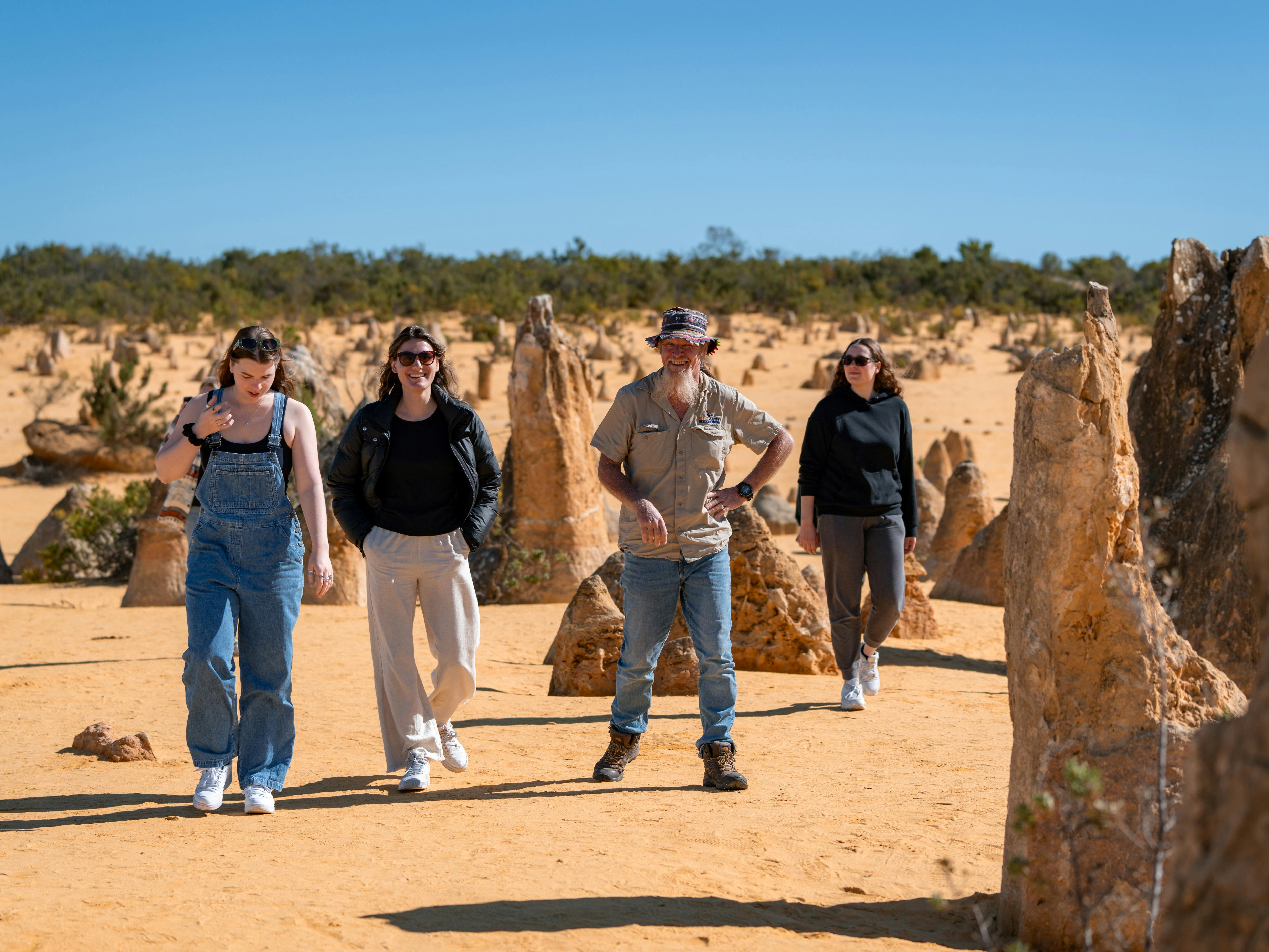 Group at Pinnacles Desert