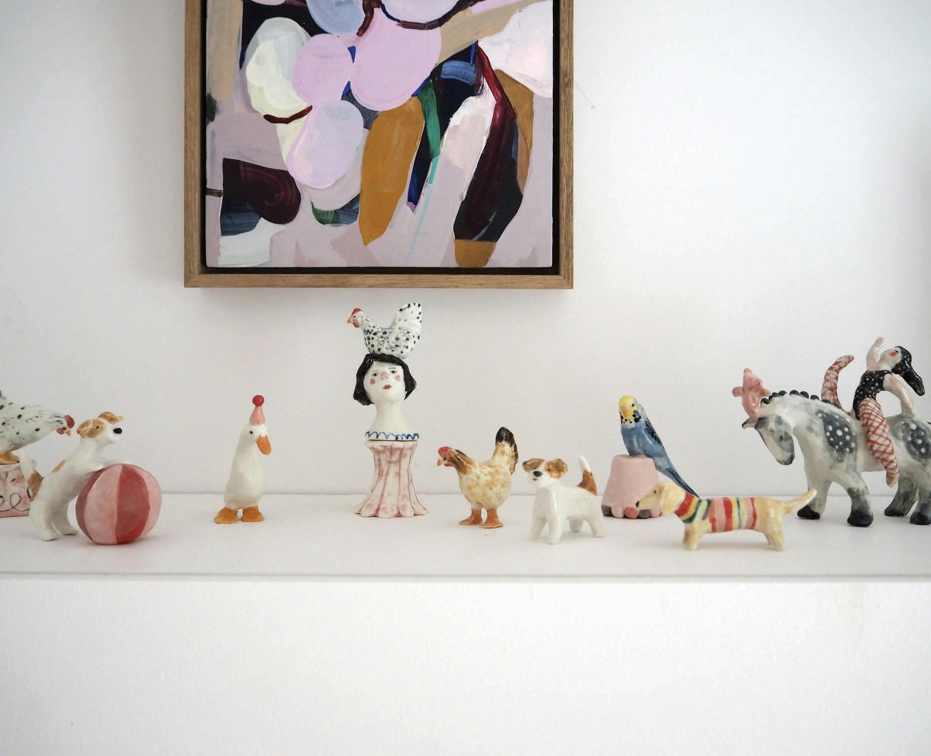 Circus friends by Tamsin Ainslie