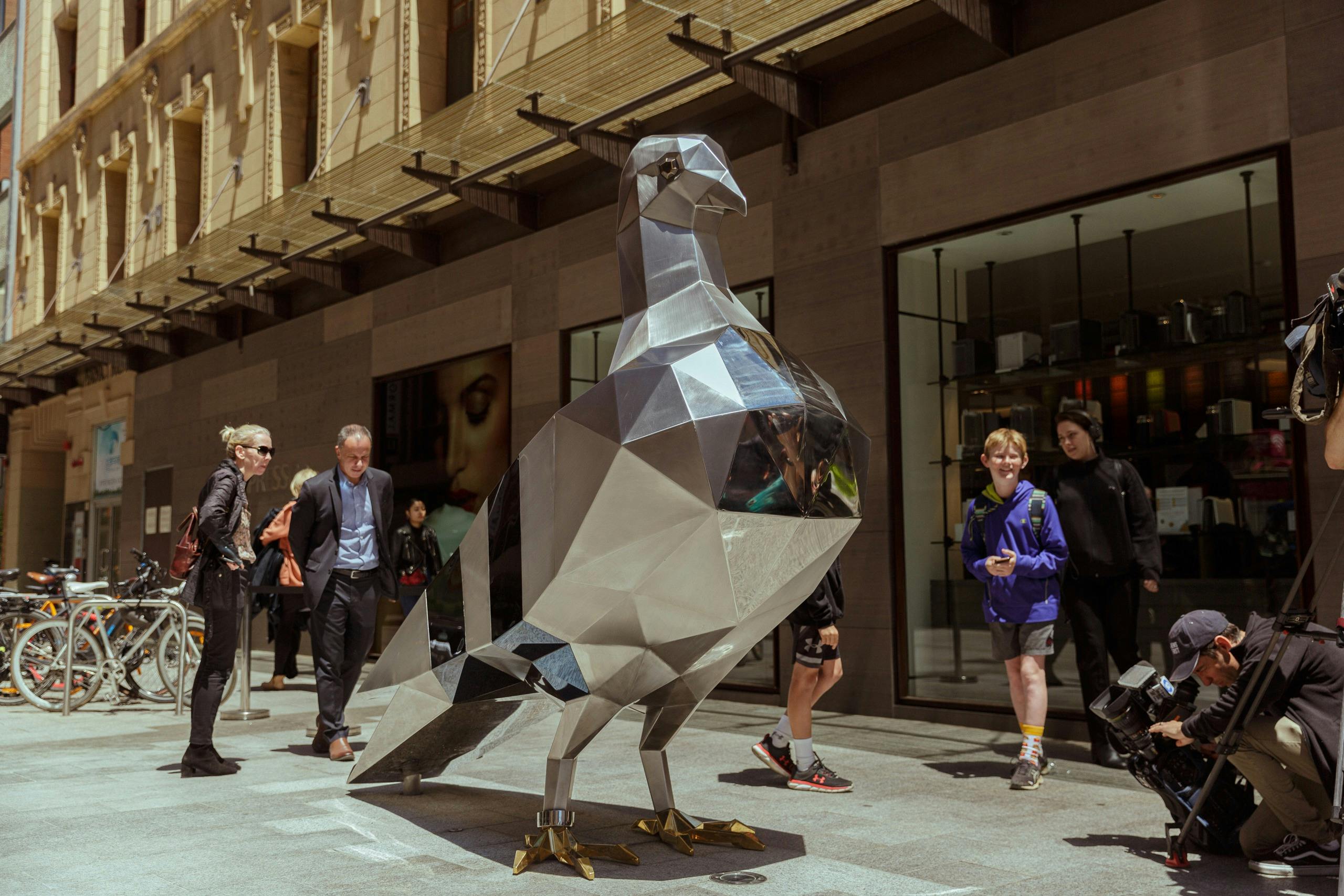 Experience Adelaide 'Pigeon' Sculpture