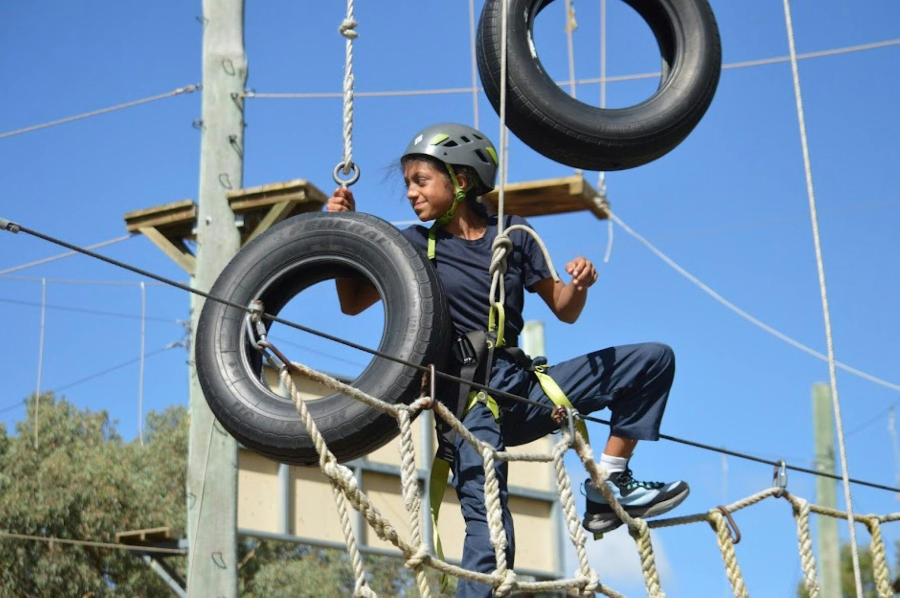 High ropes - vertical playpen