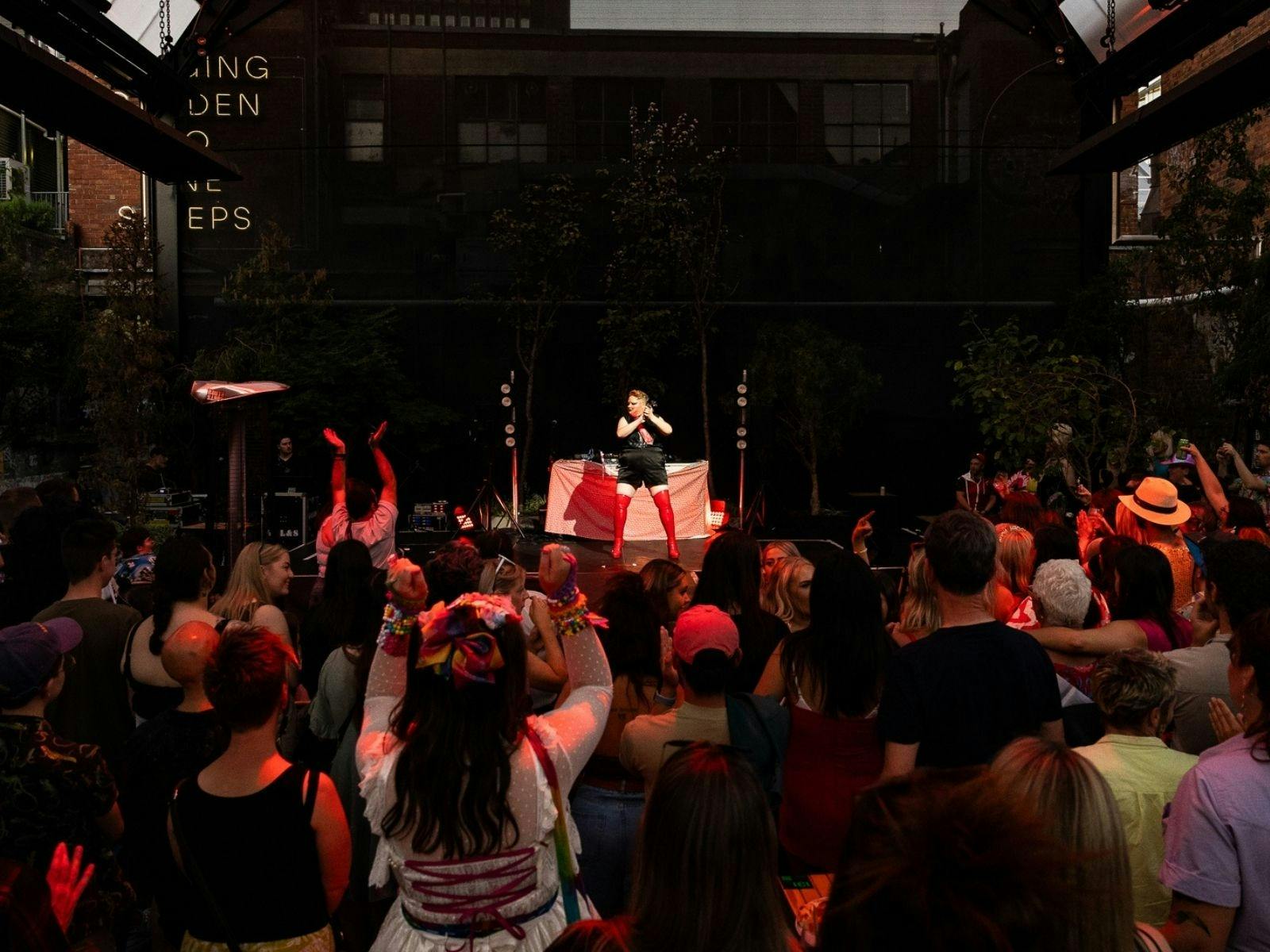 Previous Pride Party in the Hanging Garden