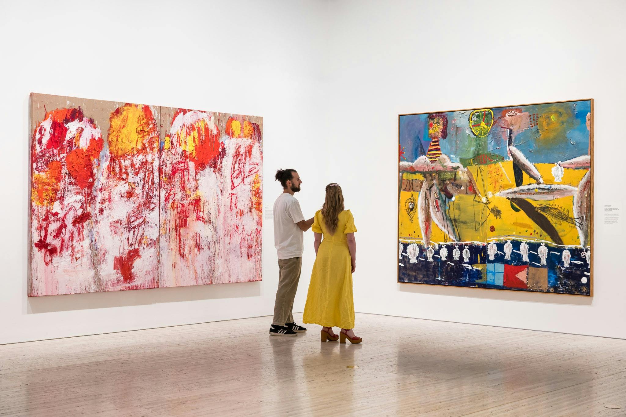 Visitors to the Art Gallery NSW