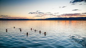 Sunset on Lake Argyle