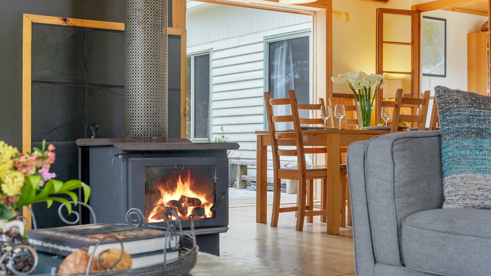 Wood Heater at Mandala