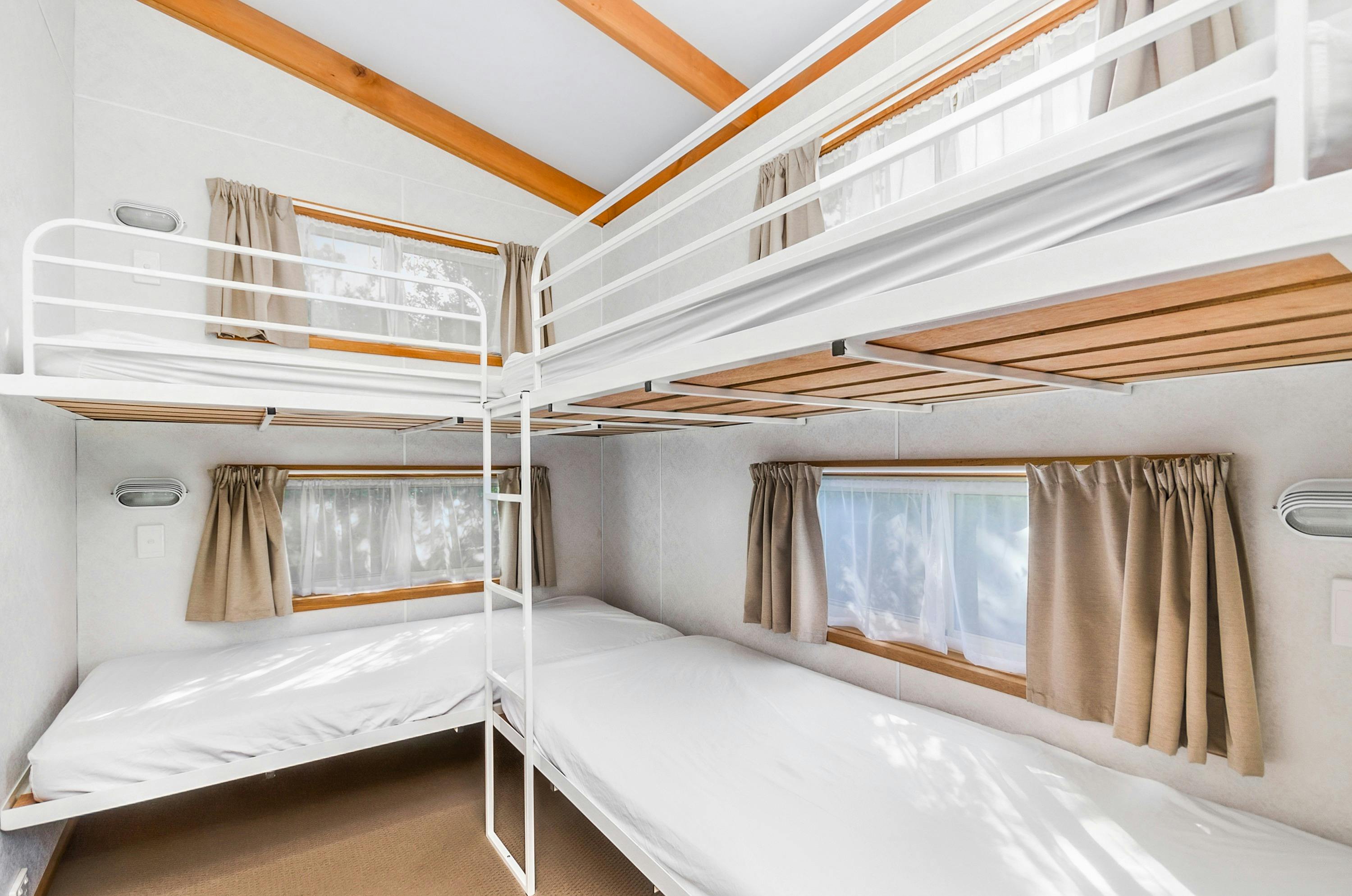 Bunk Room in a Two Bedroom Cabin