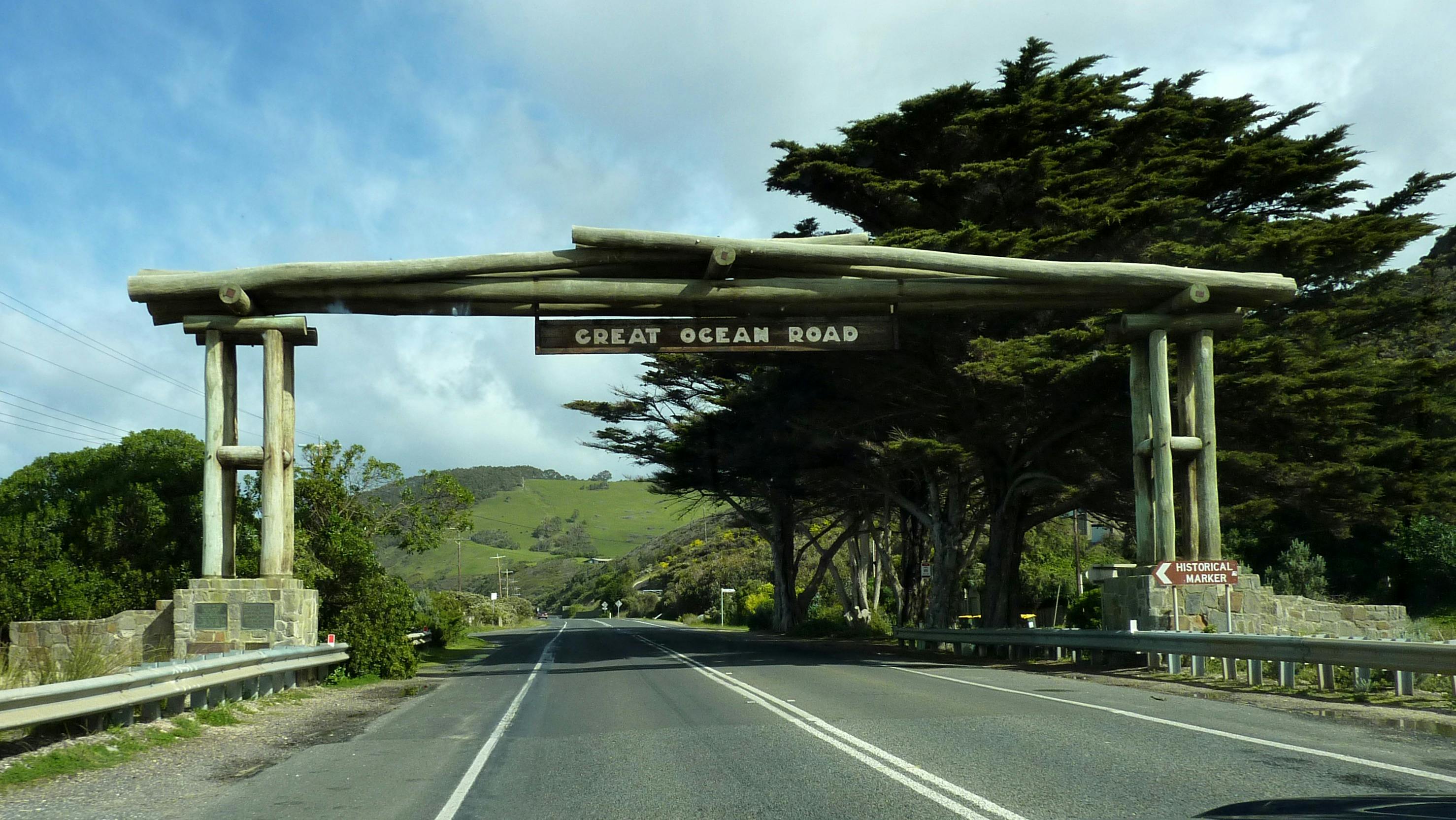 Great Ocean Road Sign
