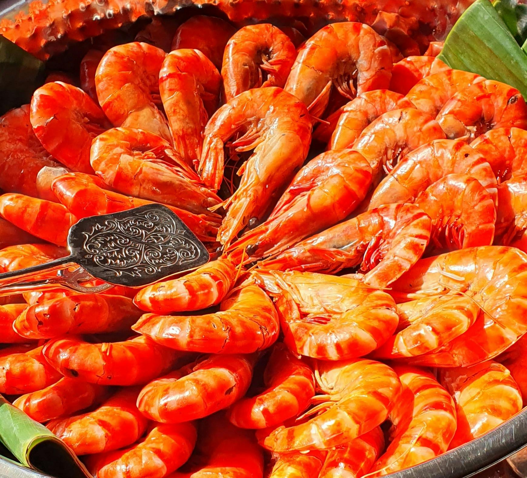 Prawns seafood delight