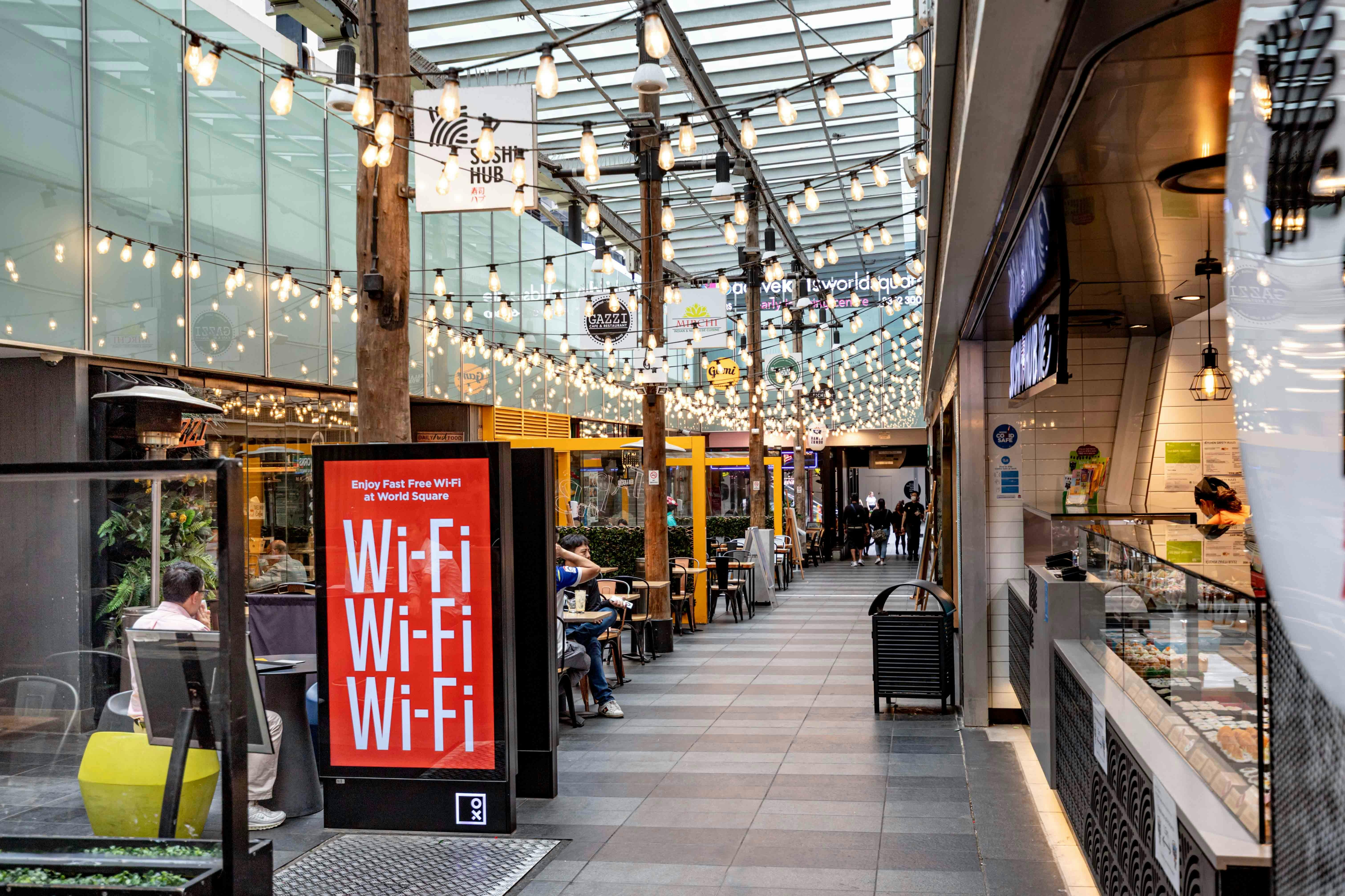 Liverpool Laneway am World Square