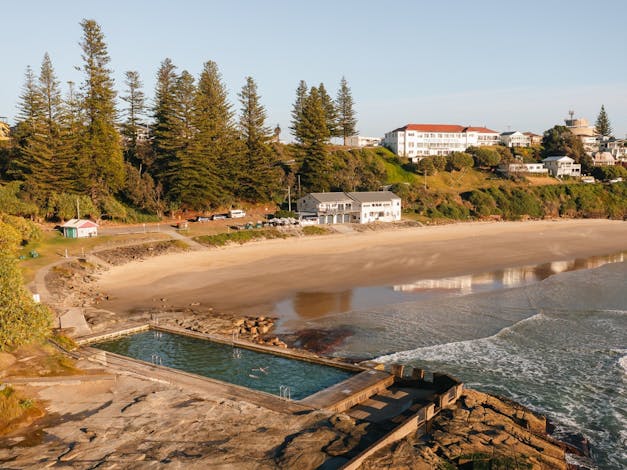 Yamba Main Beach and Ocean Pool
