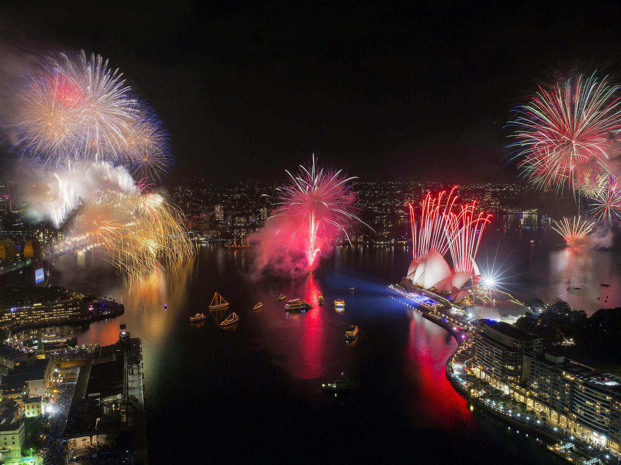 New Year's Eve Fireworks Cruises on Sydney Harbour