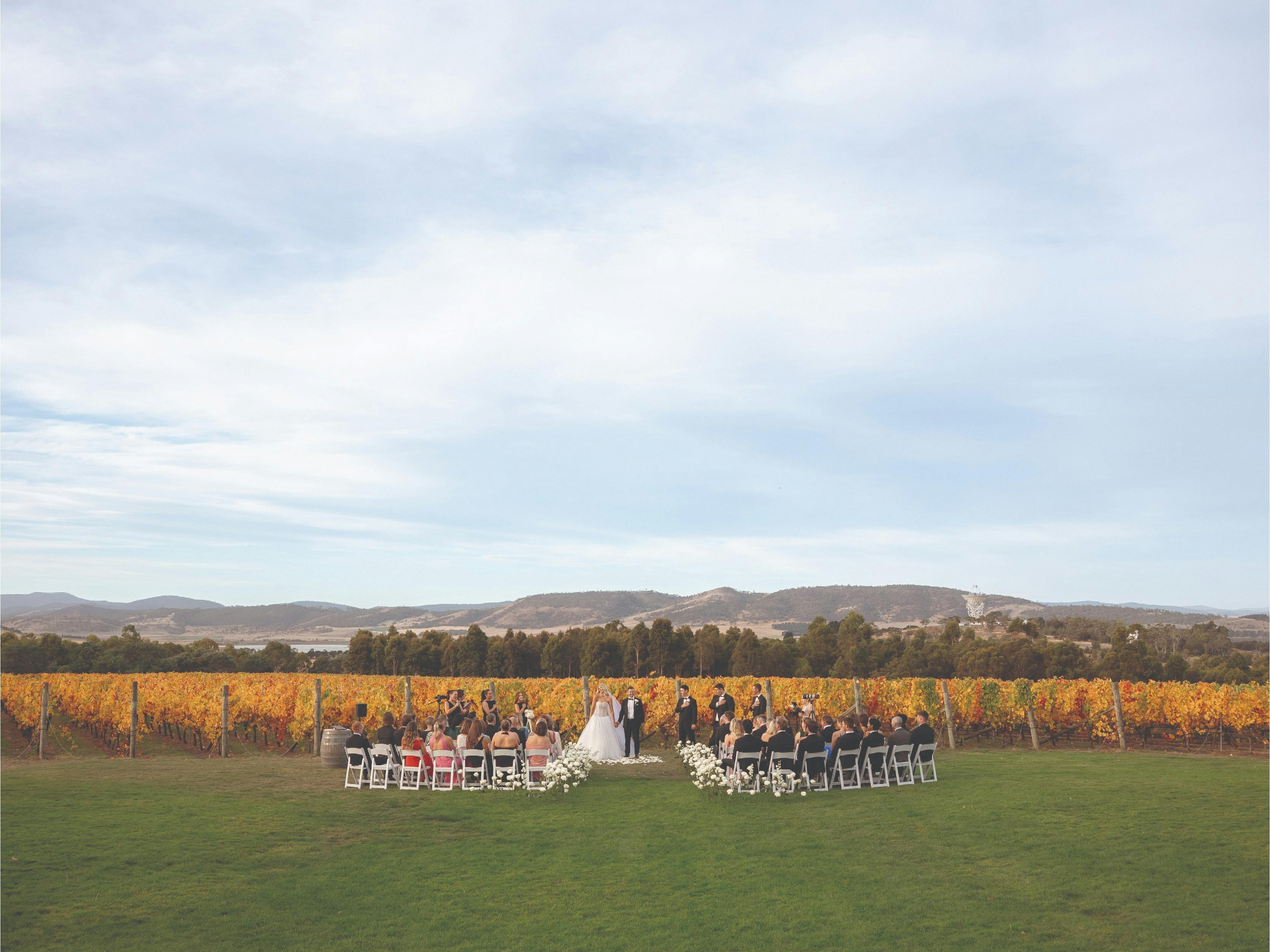 Weddings at Frogmore Creek.