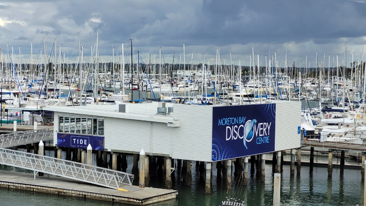 View of Information Centre & Marina