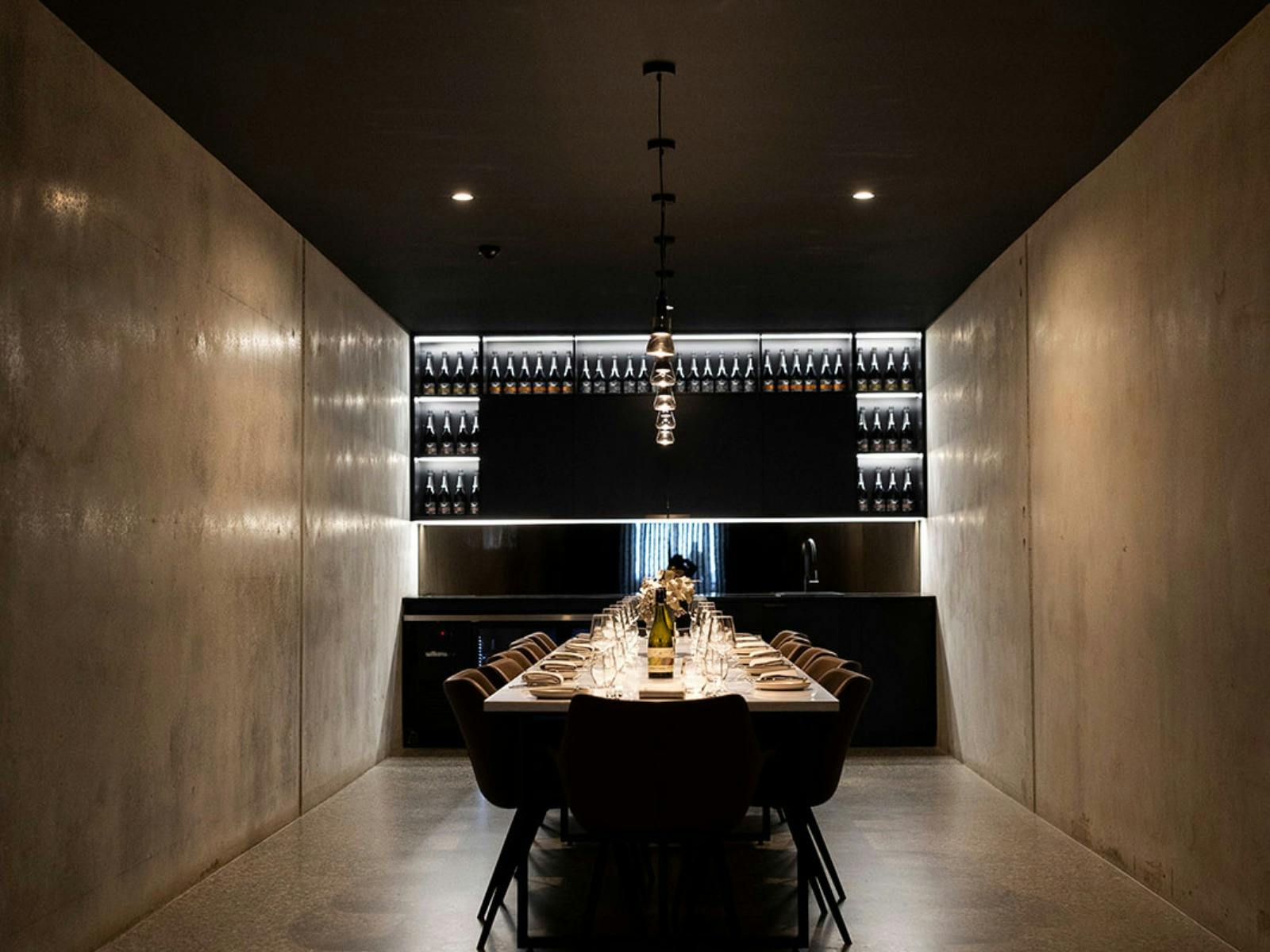 Printhie Wines Private Cellar where the sparkling masterclass is held