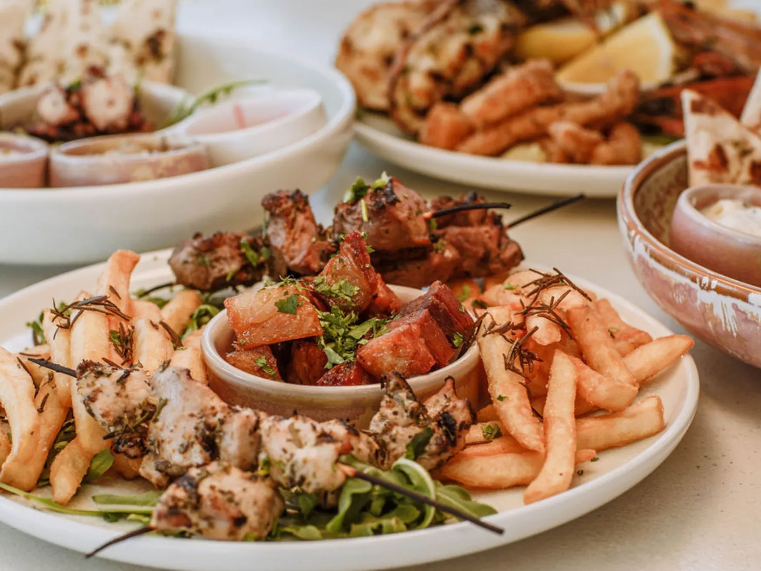 Greek Mezze Shared plates