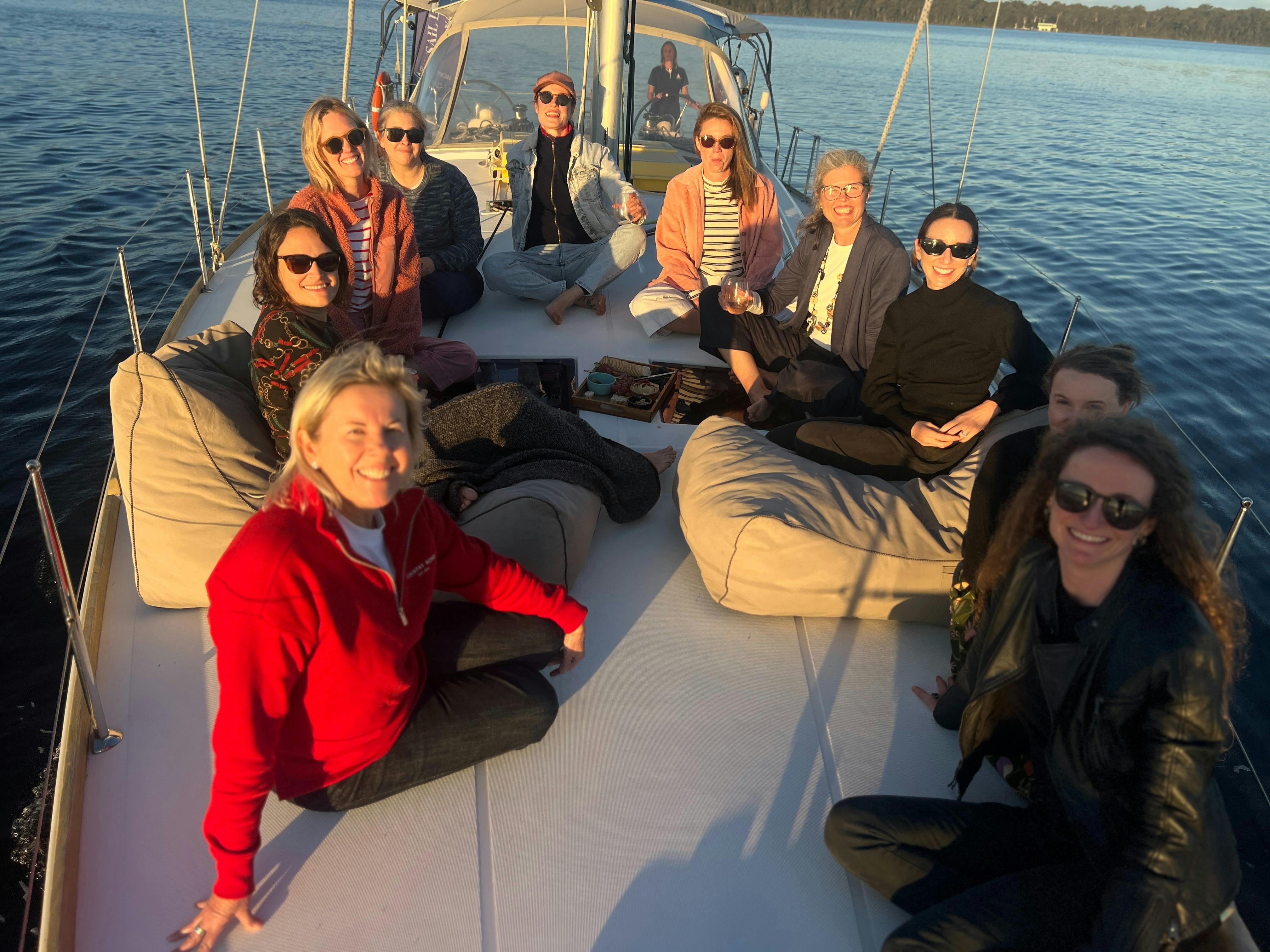Private Yacht Charter 3 hour Sailing Lake Macquarie - Departing Lake Macquarie Yacht Club Belmont
