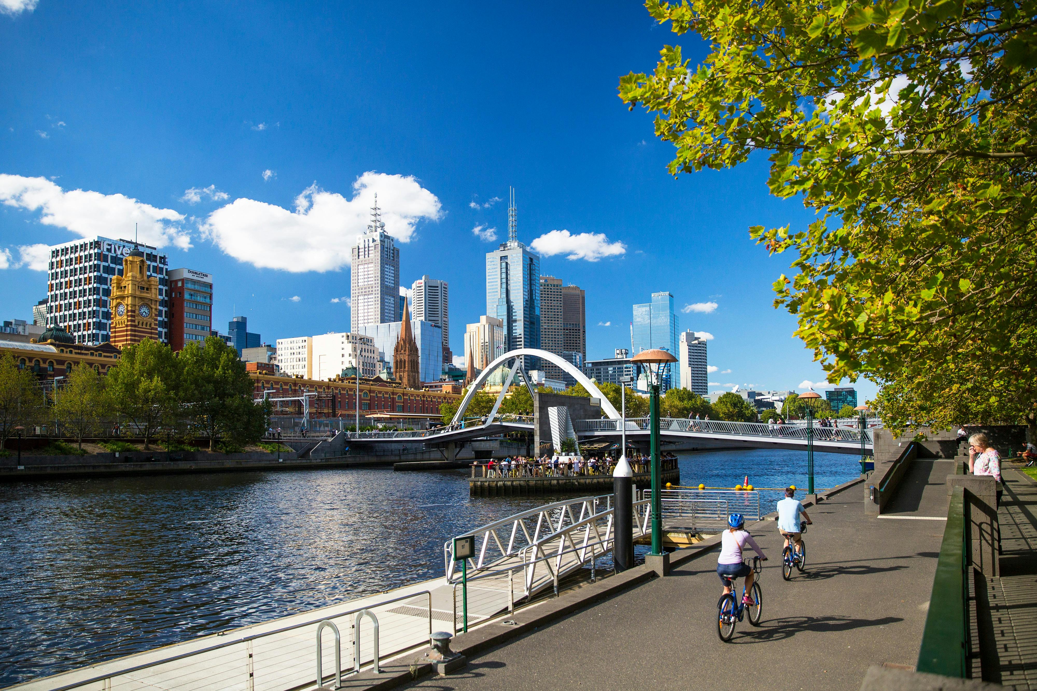 Southbank cycling