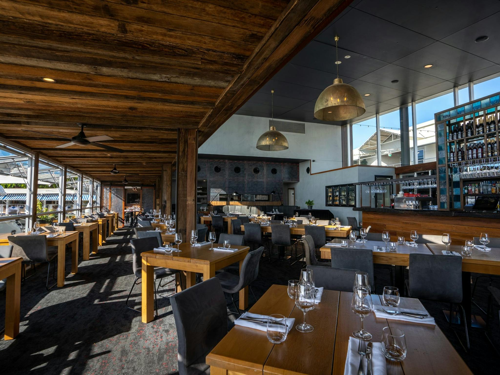 A modern-look steakhouse, with a focus on the traditional.